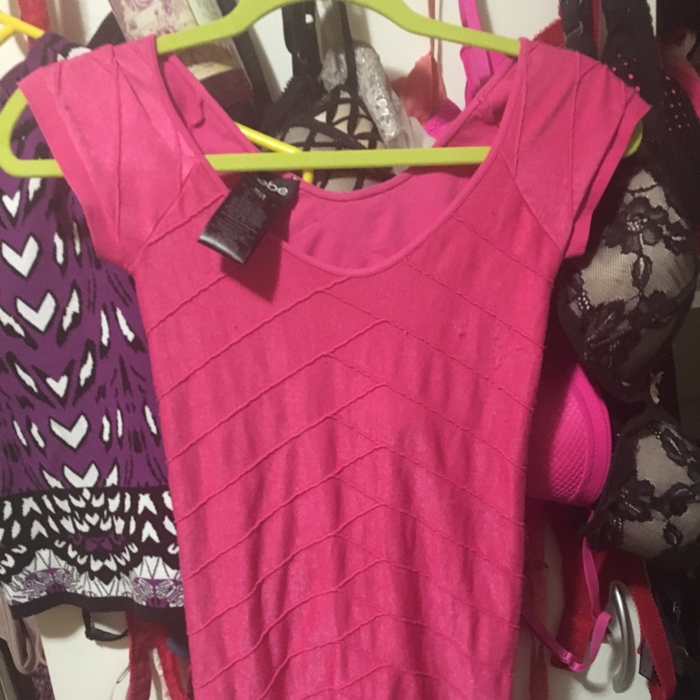M/l Bebe bodycon dress